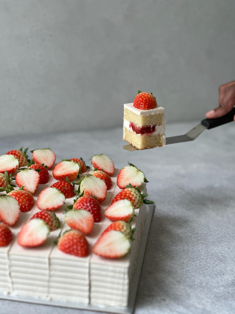 Strawberry Basil Squares